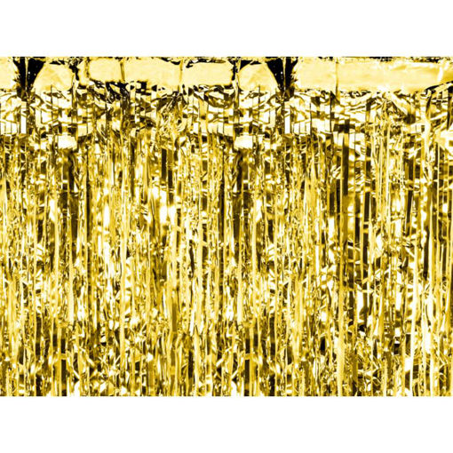 Picture of BACK DROP CURTAIN GOLD 100 X 200CM